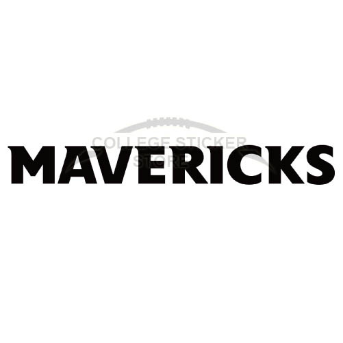 Personal Nebraska Omaha Mavericks Iron-on Transfers (Wall Stickers)NO.5399